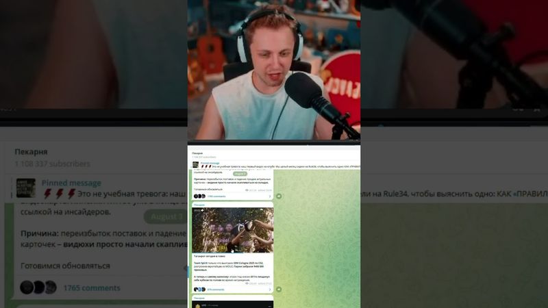 Team Spirit #стинт #stint #stintik #прикол #реакция