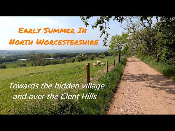 Walking In English Countryside - Treadmill Scenery - Virtual Walk Over The Hills