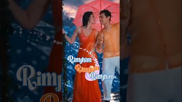 Rimjhim rimjhim in the sky,🌧️San san hawa in my heart! ❤️ #ZoobiDoobi #AamirKhan #Kareena #Shorts