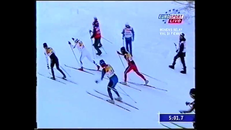 Лыжные гонки. Кубок мира 2005-2006. Валь ди Фьемме.15.01.2006