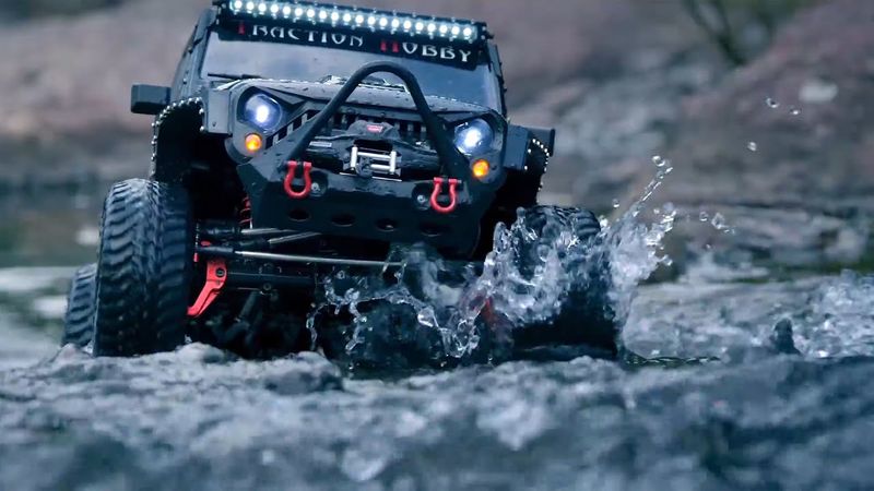Rc Crawler 1/8 JEEP Wrangler Valley Adventure | Rc Off Road 4x4 Rc Car