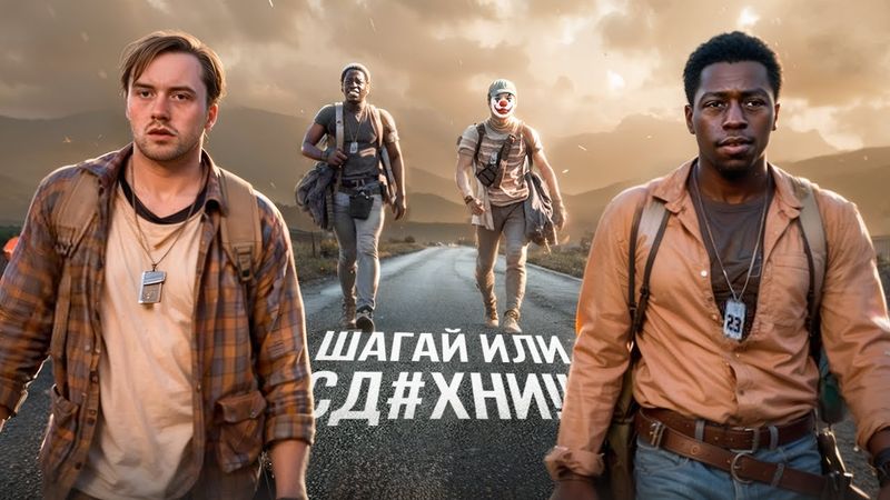 ДОЛГАЯ ПРОГУЛКА - ТРЕШ ОБЗОР фильма по книге СТИВЕНА КИНГА