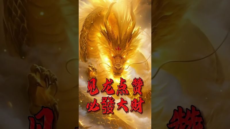 見龍大吉，必發大財！看了，轉發分享好運來！#生肖 #財運 #運勢 #屬相 #風水 #命理