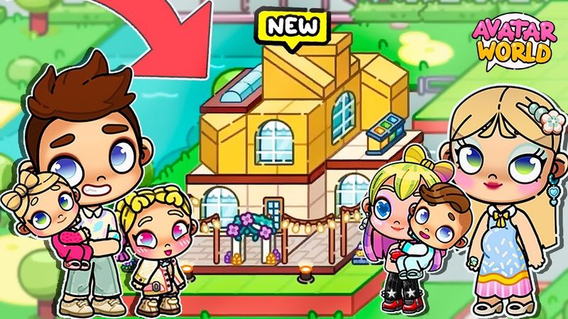 ПЕРЕЕЗД В НОВЫЙ ДОМ 📦🏡 AVATAR WORLD ИСТОРИЯ 💕 РУТИНА СЕМЬИ  ОБНОВЛЕНИЕ СЕКРЕТЫ СЕРИАЛ