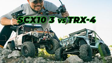 Rc Crawler : Axial SCX10 3 vs Traxxas TRX-4 (Body Jeep & D90 Custom) Off-Road 4x4 Rc Cars @e3s-rc