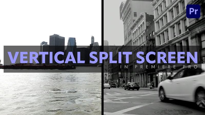 How to Create a Clean Vertical Split Screen in Premiere Pro