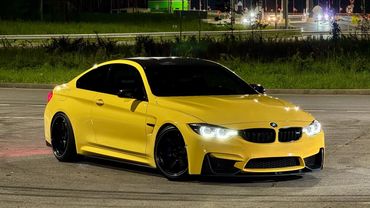 Мечта любого пацана. М4 на Механике. Боком по городу.