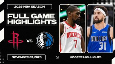 Dallas Mavericks vs Houston Rockets Full Game Highlights | Nov 3 | 2026 NBA Season