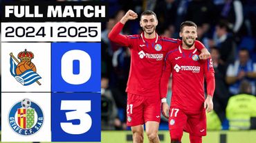 Real Sociedad 0-3 Getafe CF | FULL MATCH | LALIGA EA SPORS 2024/25