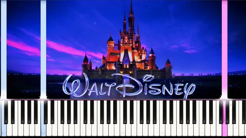 Disney Intro - Opening Theme - Piano tutorial