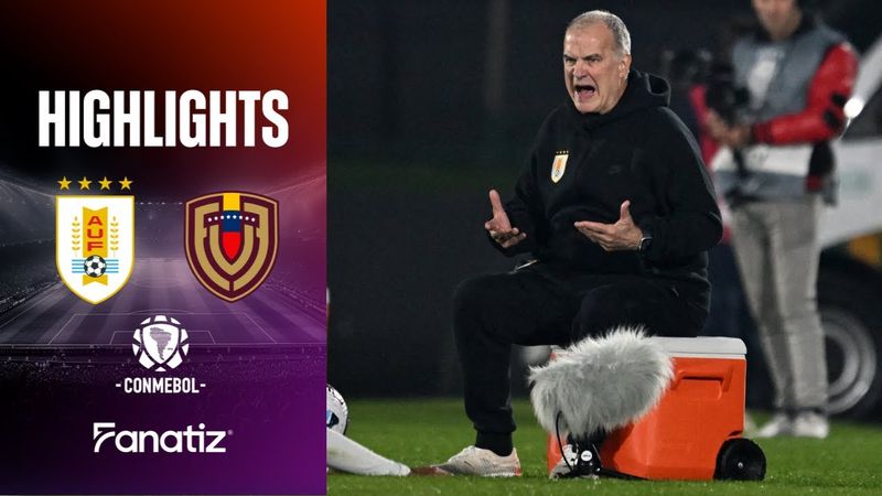Uruguay vs Venezuela 2-0 | Highlights | World Cup Qualifiers 2026