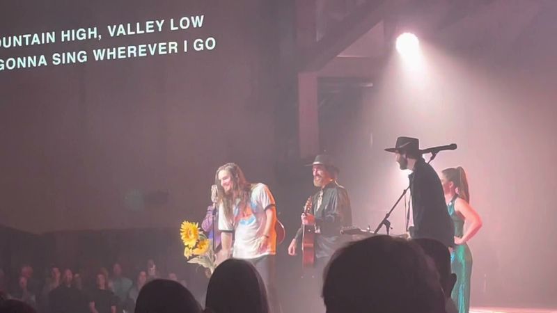 We The Kingdom singing Sing Wherever I Go