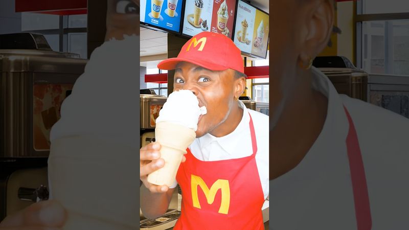 I Got Hungry at My Job..🤤🍔(McDonald’s ASMR)