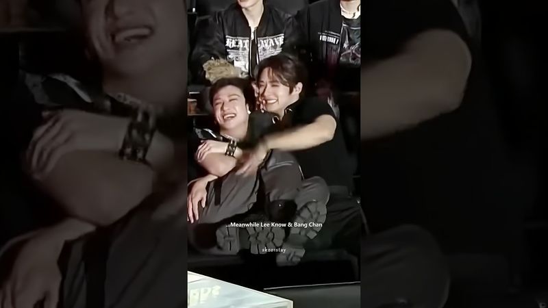 Binnie 🐰💪 Lee Know & Bang Chan 😎 #straykids #leeknowstraykids #changbin #bangchan #felix #skz z