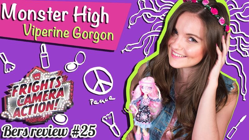 Viperine Gorgon Frights, Camera, Action! (Вайперин Горгон Страх, Камера, Мотор!) Monster High Обзор