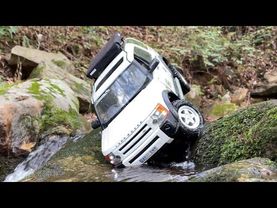 1:10 Scale LAND ROVER DISCOVERY 3 Valley Down hill Off-road Driving 4X4 RC Car V.5