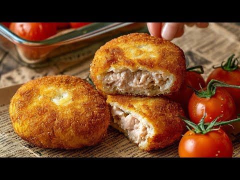 هل لديكم بطاطس وتونة معلبة و2بيضة!؟ بسيطة وسريعة ولذيذة!