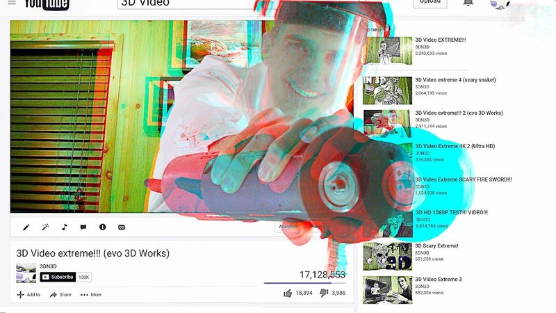 3D Video Extreme SPARKS!!! (4K)