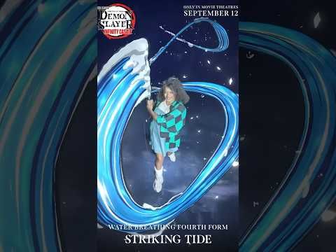 The Demon Slayer: Kimetsu No Yaiba activation at the Crunchyroll booth at #AnimeExpo 🥹 #AX2025