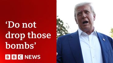 US President Donald Trump warns Israel after it vows ‘powerful strikes on Iran’ | BBC News