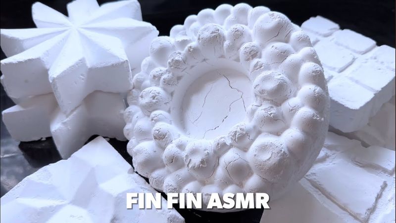 ⚪️▫️ASMR Reformed Gym Chalk Crush Series 12/13 ⭐️ #412