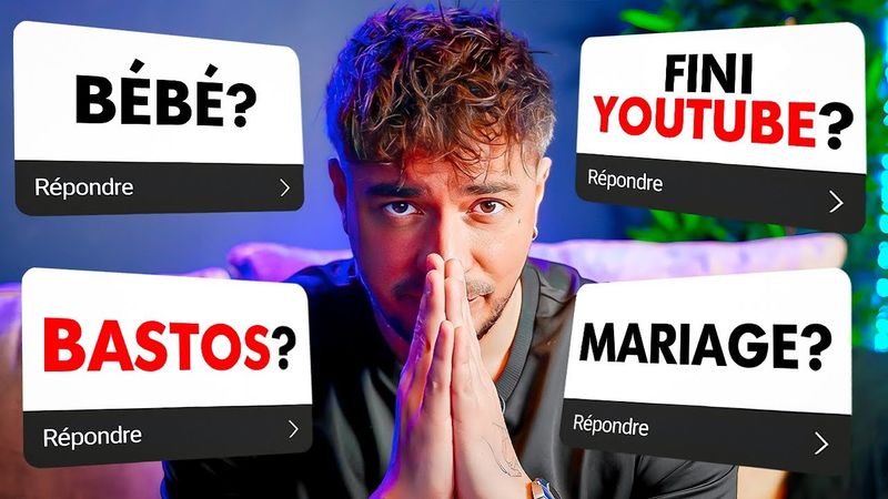 Je dois vous parler... (je réponds à tout)