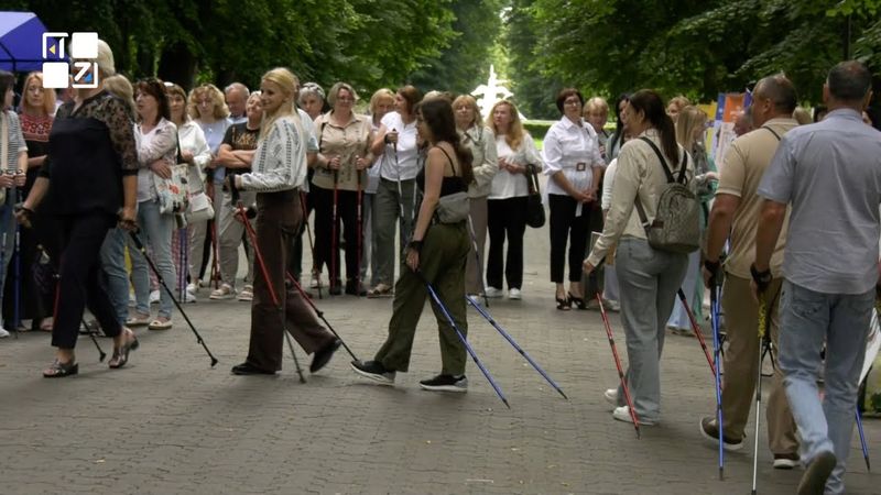 У Стрийському парку провели захід на підтримку ментального та фізичного здоров’я