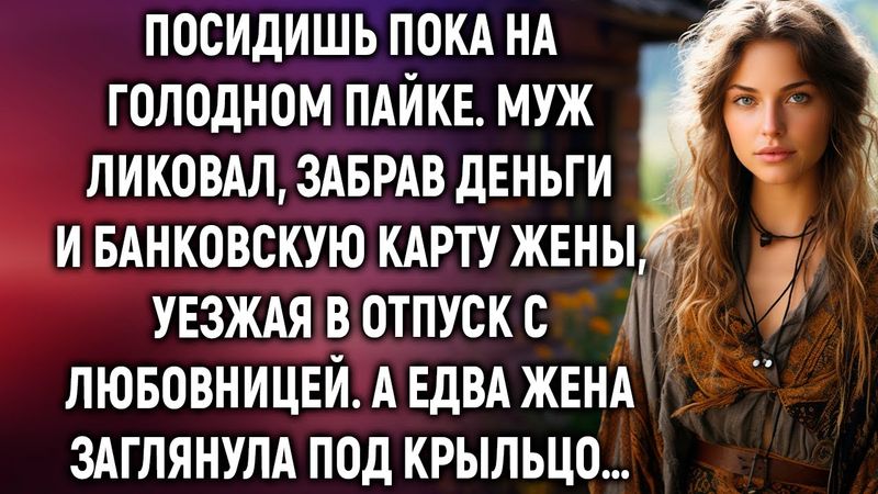 Муж ликовал, забрав все у жены. А едва она заглянула под крыльцо…