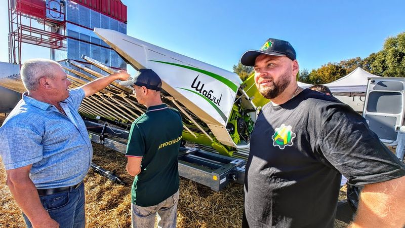 "Шабля" до 100 за рік! Найкраща українська соняшникова жниварка