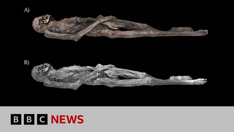 2,500-year-old Siberian ‘ice mummy’ had intricate tattoos, imaging reveals | BBC News