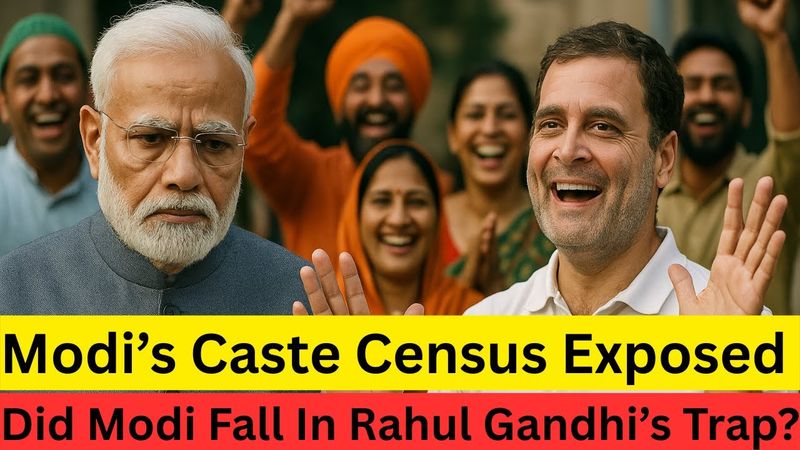 Modi's Caste Census Exposed | Did Modi Fall In Rahul Gandhi’s Trap?