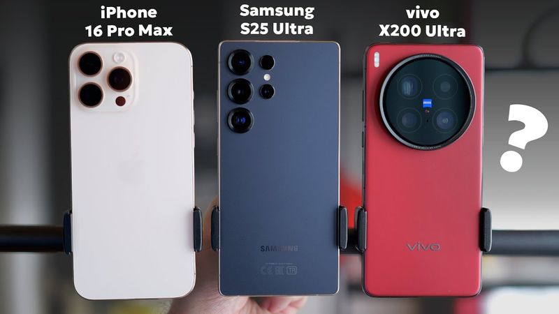 Кто лучше? vivo X200 Ultra vs iPhone 16 Pro Max vs Samsung S25 Ultra / Обзор-сравнение камер