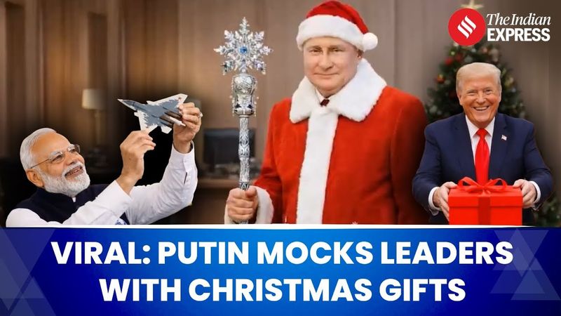 Jet for PM Modi, Handcuffs for Zelensky: Russia Shares AI ‘Santa Putin’ Video Mocking World Leaders