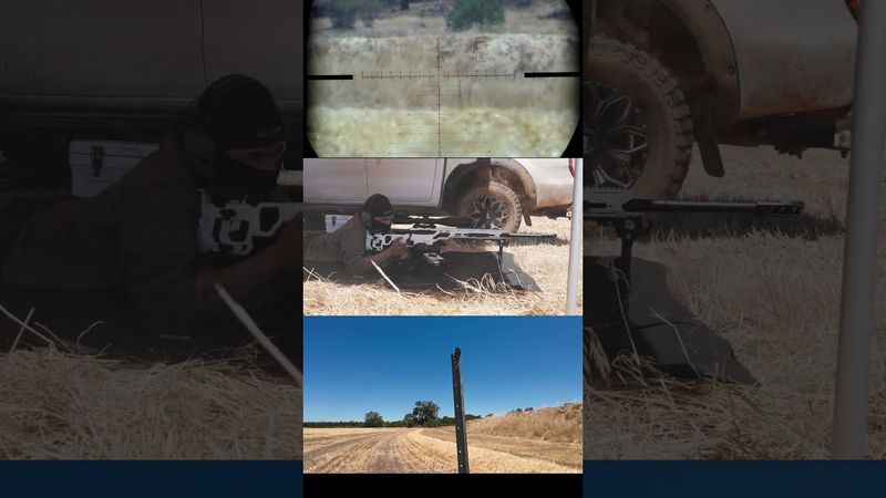 500-Meter Coin Shot | The Ultimate Challenge #longrangeprecision #sniper #longrangeguns #military