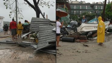 Clean-up begins in Puerto Escondido after Hurricane Erick hits Mexican coast | AFP