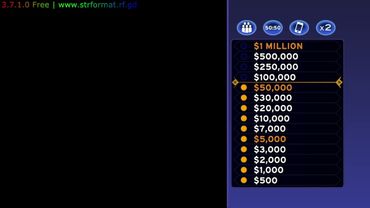 Who Wants To Be A Millionaire - Game 17
