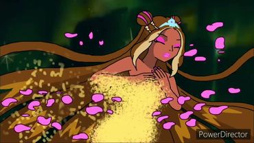 Winx Club - Flora Enchantix Transformation (made by KippyArts)