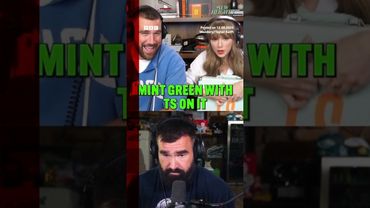 Taylor Swift announces new album on Travis Kelce podcast. #TaylorSwift #TravisKelce #BBCNews