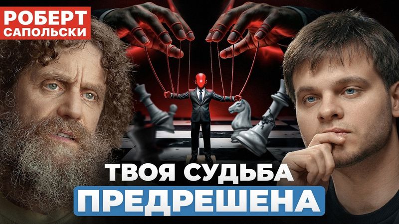 Нейробиолог №1: Мы НЕ УПРАВЛЯЕМ своей жизнью | Роберт Сапольски