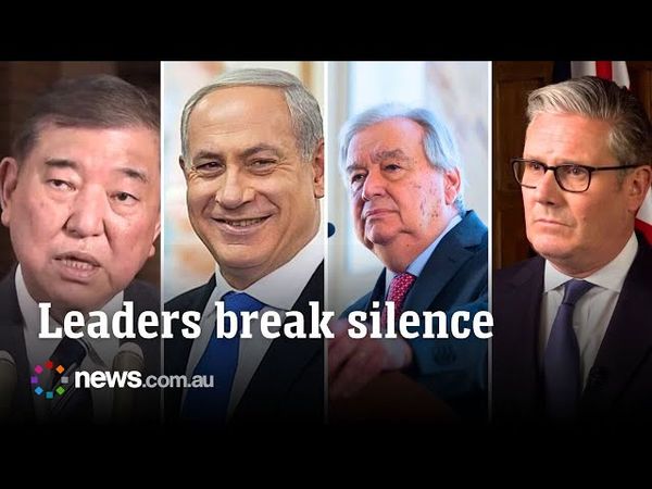 World leaders break silence on US-Iran strikes