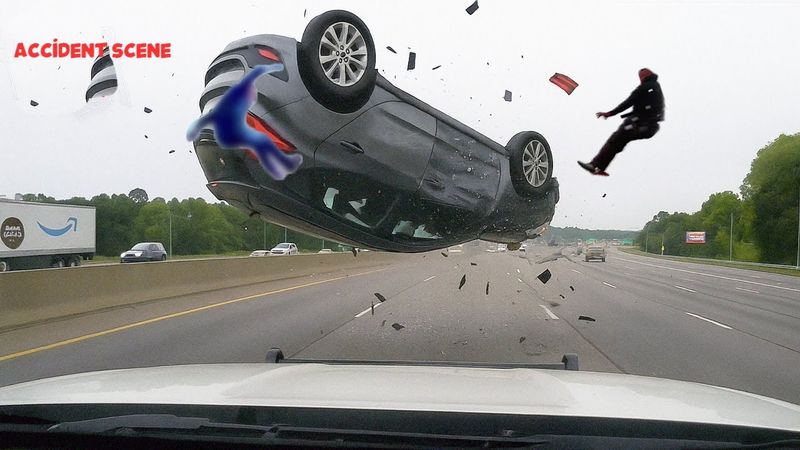 65 schockierende Momente ultimativer Autounfälle auf der Straße: Sofortiges Karma | Idioten im Auto!