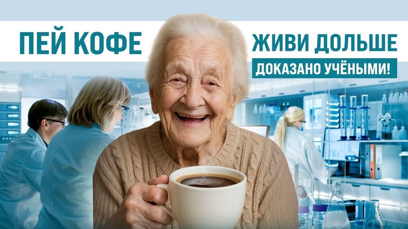 Кофе продлевает молодость и спасает от болезней