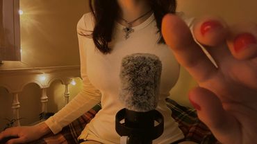 ⋆⁺TE DUERMES en mi regazo mientras te doy caricias ASMR︵‧ ˚₊ ˚