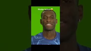 Nicolas Jackson GOAT🤣 He failed again  #jackson #funny #shorts #nicolasjackson #fails