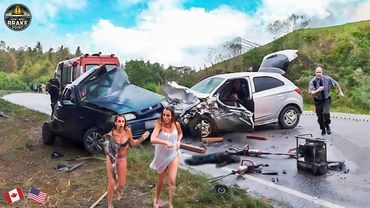 Incidenti stradali brutali del 2025 | Gli idioti in auto ottengono karma immediato #3