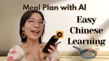 Learn practical Chinese while I create my cooking plan with AI ..|Intermediate listening practice