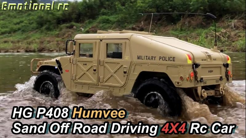 HG P408 Hummer Humvee Sand Off Road Driving 4X4 Rc car