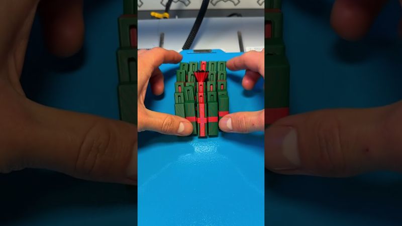 3D Printed Santas Gift Fidget