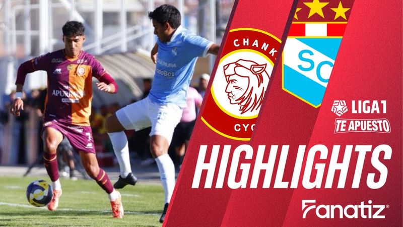 Los Chankas 3-1 Sporting Cristal - Highlights | #Liga1TeApuesto2025