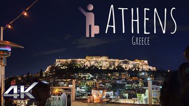 Athens, Greece 🇬🇷 | Virtual Walking City Tour 4K